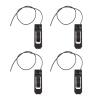VILLCASE 4pcs Surfboard Fin Replacement Clips - Slide in Center Fin Retainer for Inflatable Paddle Boards, Nylon Snap Lock with Tether Cord, Surfboard Accessory 1.7" x 0.5" view 1