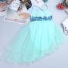 easyforever Kids Girls Spaghetti Straps Bowknot Criss Cross Back Lyrical Ballet Dance Leotard Dress Workout Tutu Skirt Mint Green 3 10 view 3
