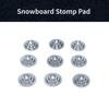 XCMAN 4 Layer-Cone Studs 7.87 Inch Dia Aluminum Snowboard Stomp Pad - 9pcs view 2