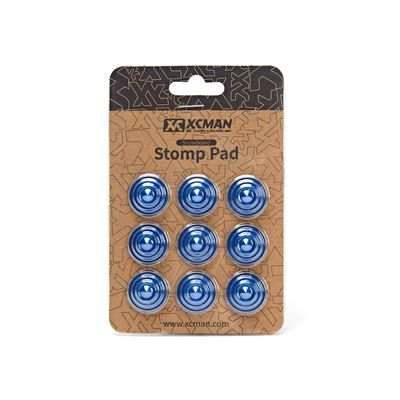 XCMAN 4 Layer-Cone Studs 7.87 Inch Dia Aluminum Snowboard Stomp Pad - 9pcs