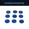 XCMAN 4 Layer-Cone Studs 7.87 Inch Dia Aluminum Snowboard Stomp Pad - 9pcs view 2