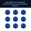 XCMAN 4 Layer-Cone Studs 7.87 Inch Dia Aluminum Snowboard Stomp Pad - 9pcs view 4