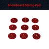 XCMAN 4 Layer-Cone Studs 7.87 Inch Dia Aluminum Snowboard Stomp Pad - 9pcs view 2