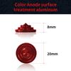 XCMAN 4 Layer-Cone Studs 7.87 Inch Dia Aluminum Snowboard Stomp Pad - 9pcs view 3