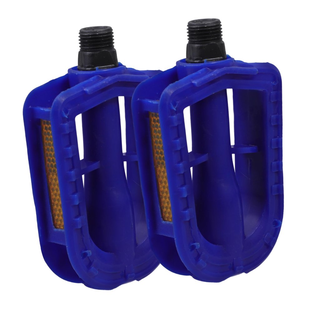 1 Pair Boys and Girls Bike Pedals Anti-Slip Rubber Pedals for Safety Comfort Children Cycling Accessories Mountain Road Bicycles