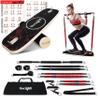 Yes4All Premium Surf Balance Board Trainer with Adjustable Stoppers for Improve Balance, Build Strength & Surf Trainer view 1