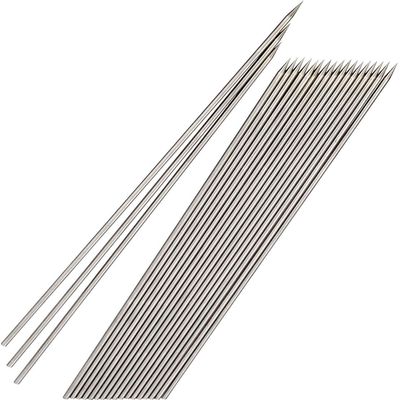 Nagao SUS304 716300 Barbecue Fish Skewers, Diameter 0.06 inches (1.6 mm), Length 11.8 inches (30 cm), Set of 20, Made