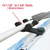 Brocraft Kayak Track Mount Paddle Holder/Kayak Track Paddle Clip/Paddle Holder Clips for Kayak view 3