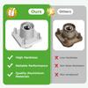 10L0L Front Wheel Hub Assembly for 1979-2001.5 EZGO TXT, Marathon, Medalist, ST 350 & Workhorse DCS Golf Cart, OEM# 19058-G2 19932-G1 17477-G1 12992-G1 14926-G1, Set of 2 view 4