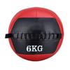 Medicine Balls AGYH Soft, Leather Wall Ball with Easy Grip, Gym Strength Training, Boxing Workout, Throwing Training, 6KG view 1