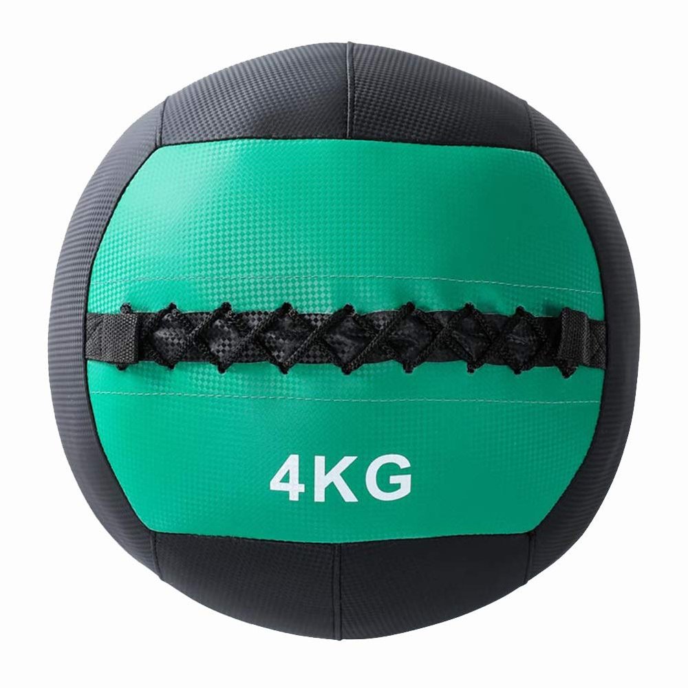 Medicine Balls AGYH Soft, Artificial Leather Squash Fitness Ball, Used for Muscle Training, Aerobic Exercise, Resistance Training, 8 Weights, 2-12KG (Size : 4KG)