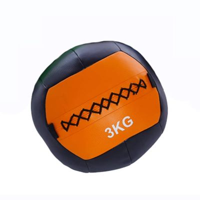 Medicine Balls AGYH, Non-Elastic Leather Fitness Ball, Used to Squeeze and Throw Bouncing Wall Ball Slam Ball, 3KG