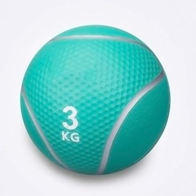 Medicine Balls AGYH Rubber, Gravity Ball Fitness Ball, Waist and Abdomen Agile Muscle Training, with Anti-Leakage Nozzle, 1-10kg (Size : 3KG)