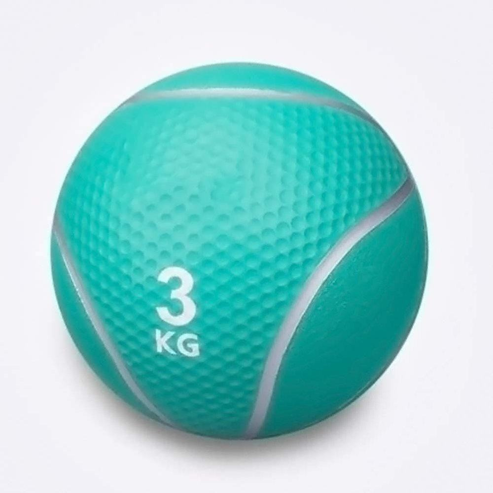 Medicine Balls AGYH Rubber, Gravity Ball Fitness Ball, Waist and Abdomen Agile Muscle Training, with Anti-Leakage Nozzle, 1-10kg (Size : 3KG)
