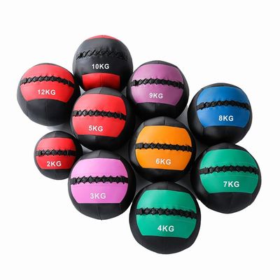 Medicine Balls AGYH Soft, Leather Squash with Easy Grip, Gym Strength Training, Boxing Training, Throwing Training, 2-12KG Optional (Size : 7KG)