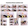 Medicine Balls AGYH, Elastic Rubber Gravity Ball, Strength Training Muscle Training Fitness Equipment, with Anti-Leakage Nozzle, 5 Weights are Optional (Size : 18LB) view 2