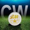 CW Star White Cricket Bat Pack of 12 Cork Ball Leather Cricket Ball Hard Inner White Match Training Club Cricket Practice Ball Weight 156gm Approx view 2