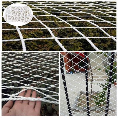 Hynet Kids Climbing Rope Net, Durable Stair Safety Net White Protective Net for Rail Banister Balcony Playground Customization 2m X 3m (Size : 1 * 1m(3.3ft*3.3ft))