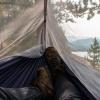 Sunyear Hammock Camping with Net/Netting, Portable Camping Hammock Double Tree Hammock Outdoor Indoor Backpacking Travel & Survival, 2 Tree Straps (16+1 Loops Each, 20Ft Total) view 2