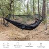 Sunyear Hammock Camping with Net/Netting, Portable Camping Hammock Double Tree Hammock Outdoor Indoor Backpacking Travel & Survival, 2 Tree Straps (16+1 Loops Each, 20Ft Total) view 3
