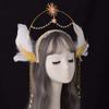BLESSUME Halo Crown Mary Goddess Headband Women's Halloween Costume Goddess Headpiece (Style 17) view 4