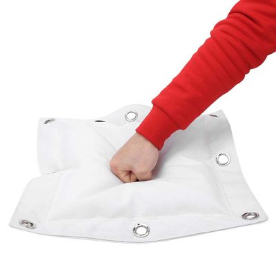 Wall Mounted Punch Bag, Zipper Access Adjustable, Empty Sand Bag, Compact Size for Martial Arts Training Home Gym Fitness Enthusiasts