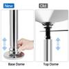 Topeakmart 45mm Portable Dancing Pole Stripper Pole w/Spinning and Static Modes Height Adjustable Removable for Exercise Fitness Pub and Home Gym view 3