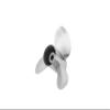 Flish Propeller 9.25 x 10 OEM Upgrade Stainless Steel Outboard Propeller Fit Mercury Engines 9.9-20HP 14 Spline Tooth, RH view 3