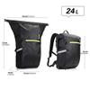 Rhinowalk Bike Bag Pannier Bag 22L Convertible - 2 in 1 Bicycle Saddle Bag Shoulder Bag Laptop Pannier Professional Cycling Accessories-Black view 2