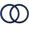 SE Bikes Cub 24 x 2.0 BMX Replacement OEM Dirt All Terrain Street Wire Bead Two Bike Tire Pair (Blue) view 1