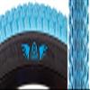 SE Bikes Cub 24 x 2.0 BMX Replacement OEM Dirt All Terrain Street Wire Bead Two Bike Tire Pair (Light Blue) view 2