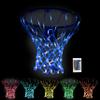 Rukket Basketball Light Up Hoop Net, Change Colors with Remote, Heavy Duty LED Replacement Basketball Nets, Fits Outdoor Indoor 12 Loops Rim, Glow in The Dark Neon Basketball Hoop view 1