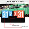 Clear and Intuitive Score Board, Sports Supplies, Scoreboard, No Harm to Hands for Game for Swim with Smooth Edges view 4