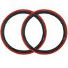 SE Bikes Cub 24 x 2.0 BMX Replacement OEM Dirt All Terrain Street Wire Bead Two Bike Tire Pair (Red) view 1