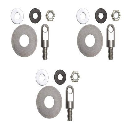 Case Club Ammo Can Lock Hardware Kit with Stainless Steel Hardware and Waterproof Gasket for Steel (50 Cal), (Fat 50), (30 Cal), (20mm), (40mm) Ammo Cans (3 Count)
