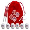 Clip Wipes USA American Flag Golf Gifts | USA American Flag Golf Balls | USA American Flag Golf Accessories Package #3 (Star-Red) view 1
