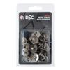 DSC Unisex Adult's Metallic-Fiber Metal Spikes & Spanner for Cricket Shoes, Multicolour view 1
