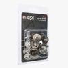 DSC Unisex Adult's Metallic-Fiber Metal Spikes & Spanner for Cricket Shoes, Multicolour view 2