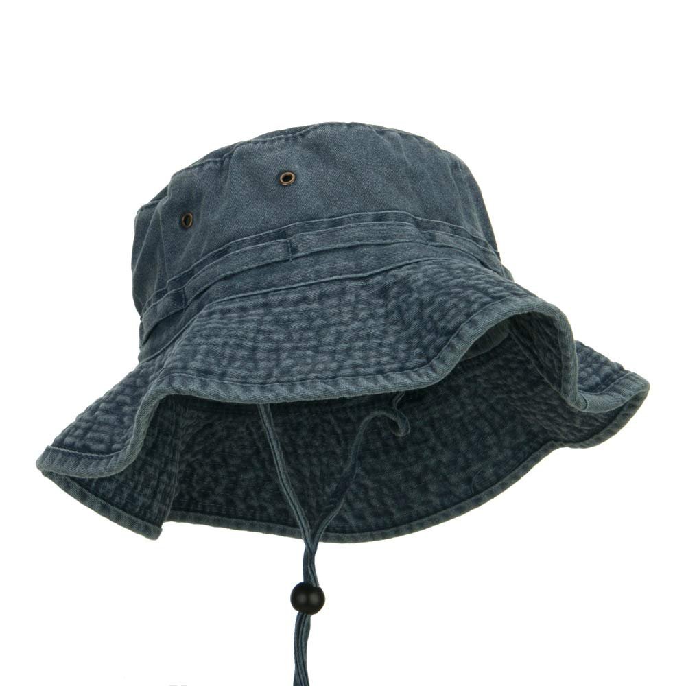 e4Hats.com Extra Big Size Fishing Hats - Navy XL-2XL