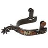 Weaver Leather Ladies' Spur with Filigree Design, Black Multi Floral Filigree view 1