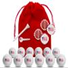 Clip Wipes USA American Flag Golf Gifts | USA American Flag Golf Balls | USA American Flag Golf Accessories Package #5 (USA-Red) view 1