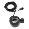RICETOO Electric Bicycle Accessories WUXING 130X Thumb Throttle 12-72V SM/Waterproof Plug E-Bike Right Hand Accelerator. (130X SM Plug) view 1