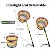 SAN LIKE Fishing Net Fish Landing Nets Collapsible Telescopic Sturdy Pole Handle for Saltwater Freshwater (41/43/76inches) view 2