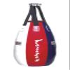 Fairtex HB4 3Ft. Tear Drop Heavy Bag Punching Bag for Muay Thai, Boxing, Kickboxing, MMA (HB4 Blue/White/Red Unfilled) - 15.7" W x 35.4" H view 1