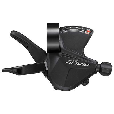 Shimano Alivio SL-M3100 Alivio Shift Lever, 9-Speed, Band on, Right Hand,Black