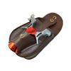 2 in 1 Hunting Slingshot Pouch, Catapult Steel Ball Ammo Bag Case Handmade Leather Waist Pouch view 2