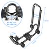 DRSPORTS Double Folding J-Bar Rack for Kayak Carrier Canoe Boat Paddle Board Surfboard Roof Top Mount on Car SUV Truck Crossbar (1Pair) view 2