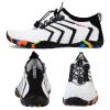 WateLves Water Shoes Mens Womens Beach Swim Shoes Quick-Dry Aqua Socks Pool Shoes for Surf Yoga Water Aerobics (Classic White, 45) view 4