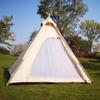 Latourreg 2 Person Outdoor Camping of 2M Canvas Camping Pyramid Tent Large Adult Teepee Pagoda Tent view 2