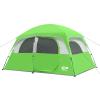 CAMPROS CP Tent 6 Person Camping Tents, Waterproof Windproof Family Tent with Top Rainfly, 4 Large Mesh Windows, Double Layer, Easy Set Up, Portable with Carry Bag, for All Seasons - 11'X7'X72in(H) view 1